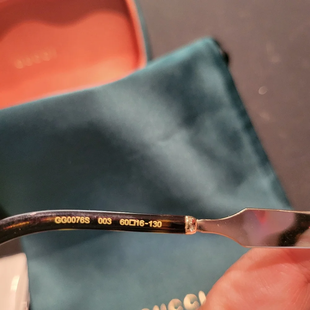 Gucci Women's Oversized Burgundy Gradient Sunglasses